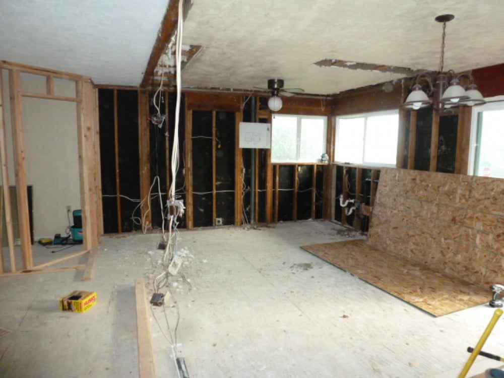 Home Remodeling Work in Progress